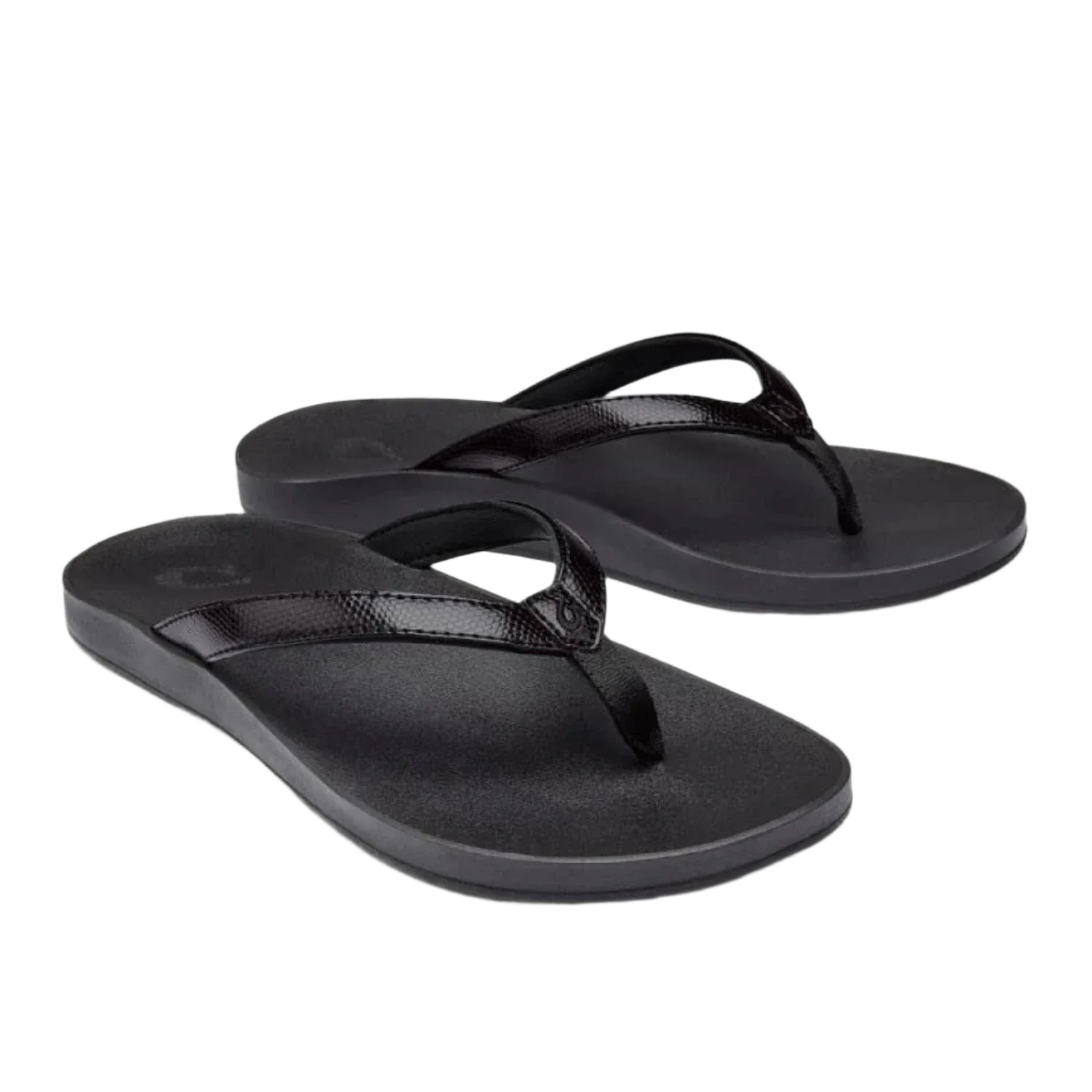 OluKai 05. WOMENS FOOTWEAR - WOMENS SANDALS - WOMENS SANDALS CASUAL Women's Puawe 4040 BLACK | BLACK