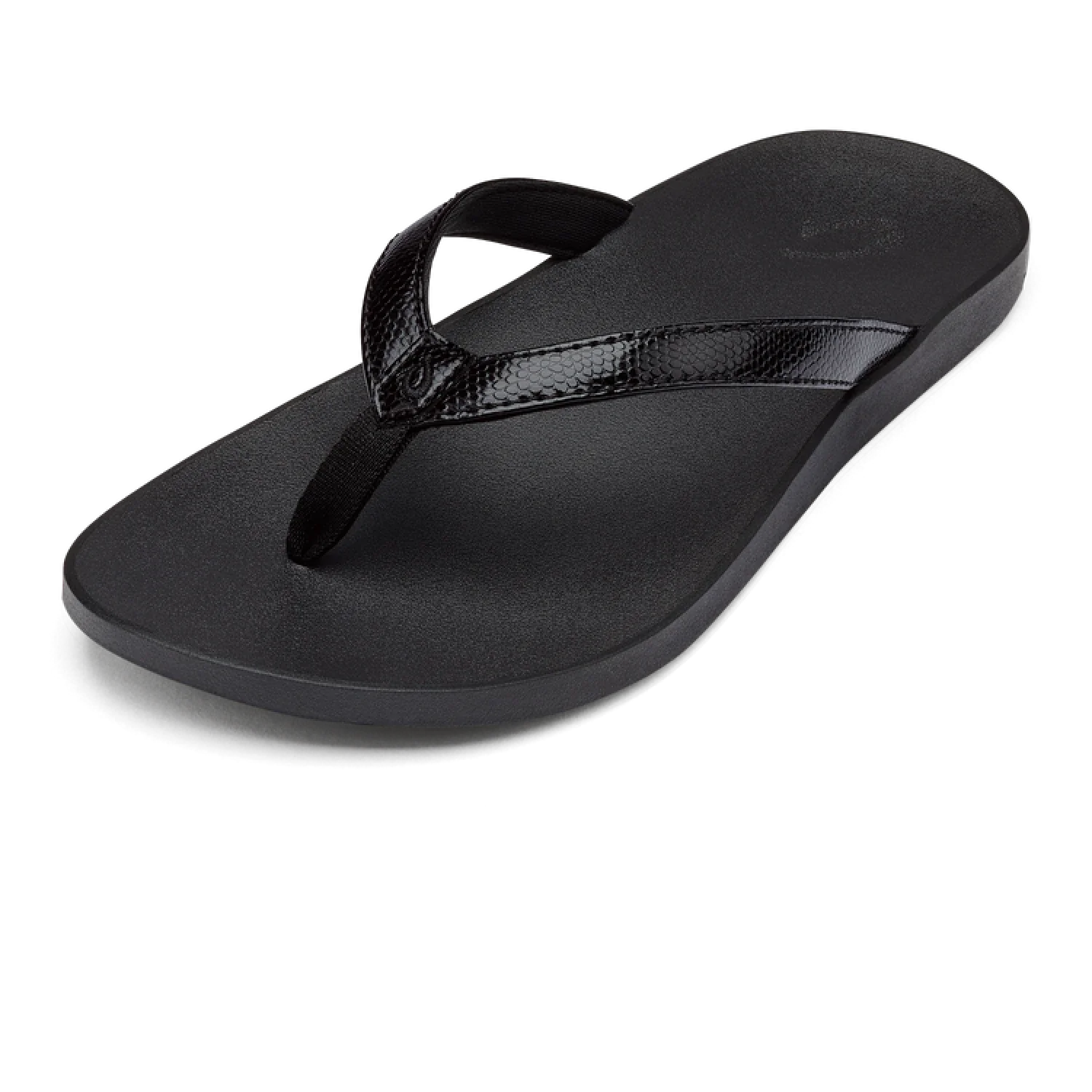 OluKai 05. WOMENS FOOTWEAR - WOMENS SANDALS - WOMENS SANDALS CASUAL Women's Puawe 4040 BLACK | BLACK