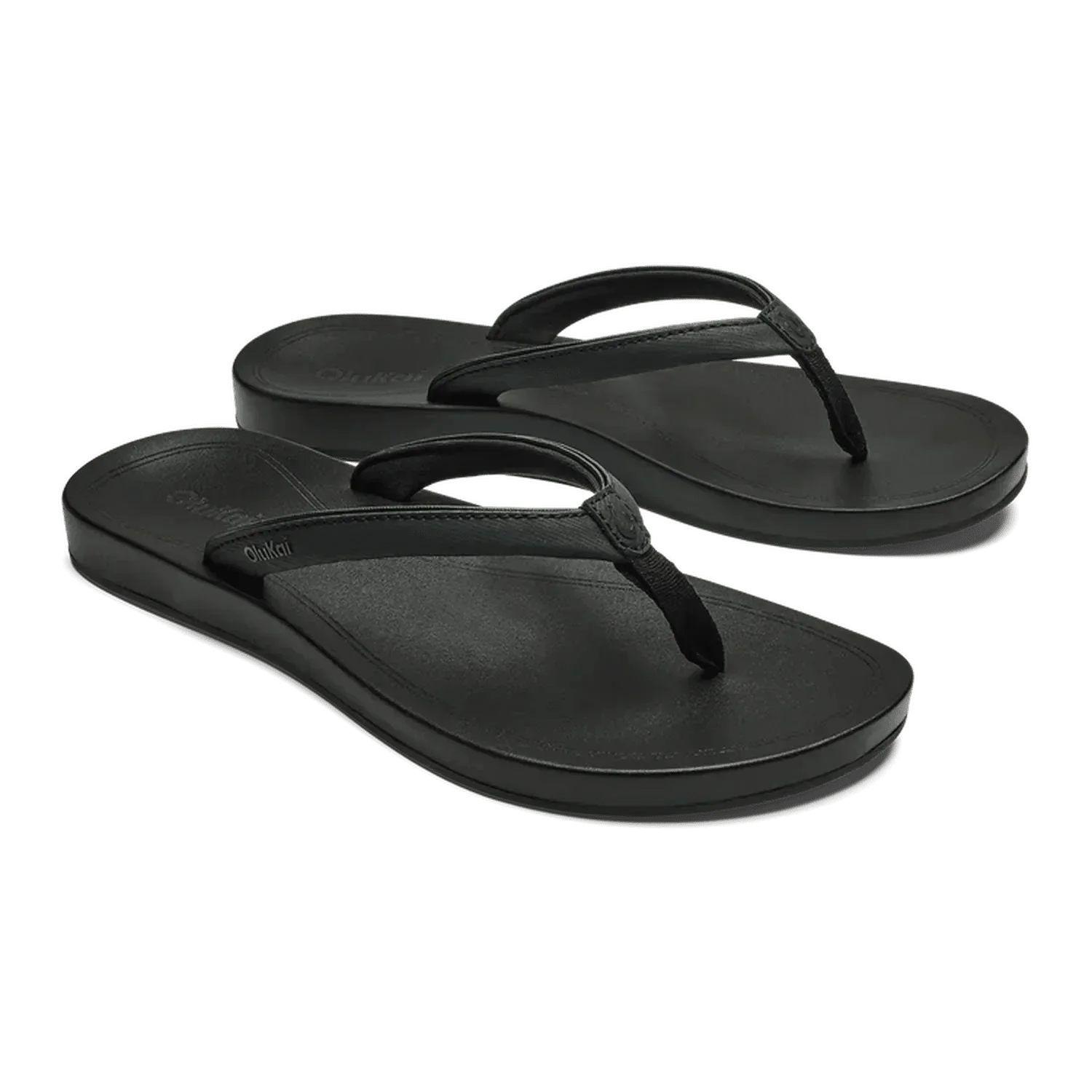 OluKai 05. WOMENS FOOTWEAR - WOMENS SANDALS - WOMENS SANDALS CASUAL Women's 'Uiki LRLR LAVA ROCK | LAVA ROCK