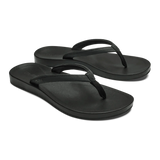 OluKai 05. WOMENS FOOTWEAR - WOMENS SANDALS - WOMENS SANDALS CASUAL Women's 'Uiki LRLR LAVA ROCK | LAVA ROCK