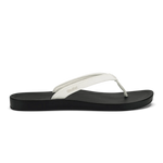 OluKai 05. WOMENS FOOTWEAR - WOMENS SANDALS - WOMENS SANDALS CASUAL Women's 'Uiki WBLR BRIGHT WHITE | LAVA ROCK