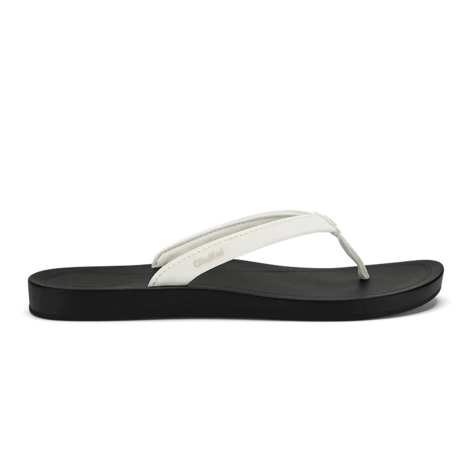 OluKai 05. WOMENS FOOTWEAR - WOMENS SANDALS - WOMENS SANDALS CASUAL Women's 'Uiki WBLR BRIGHT WHITE | LAVA ROCK