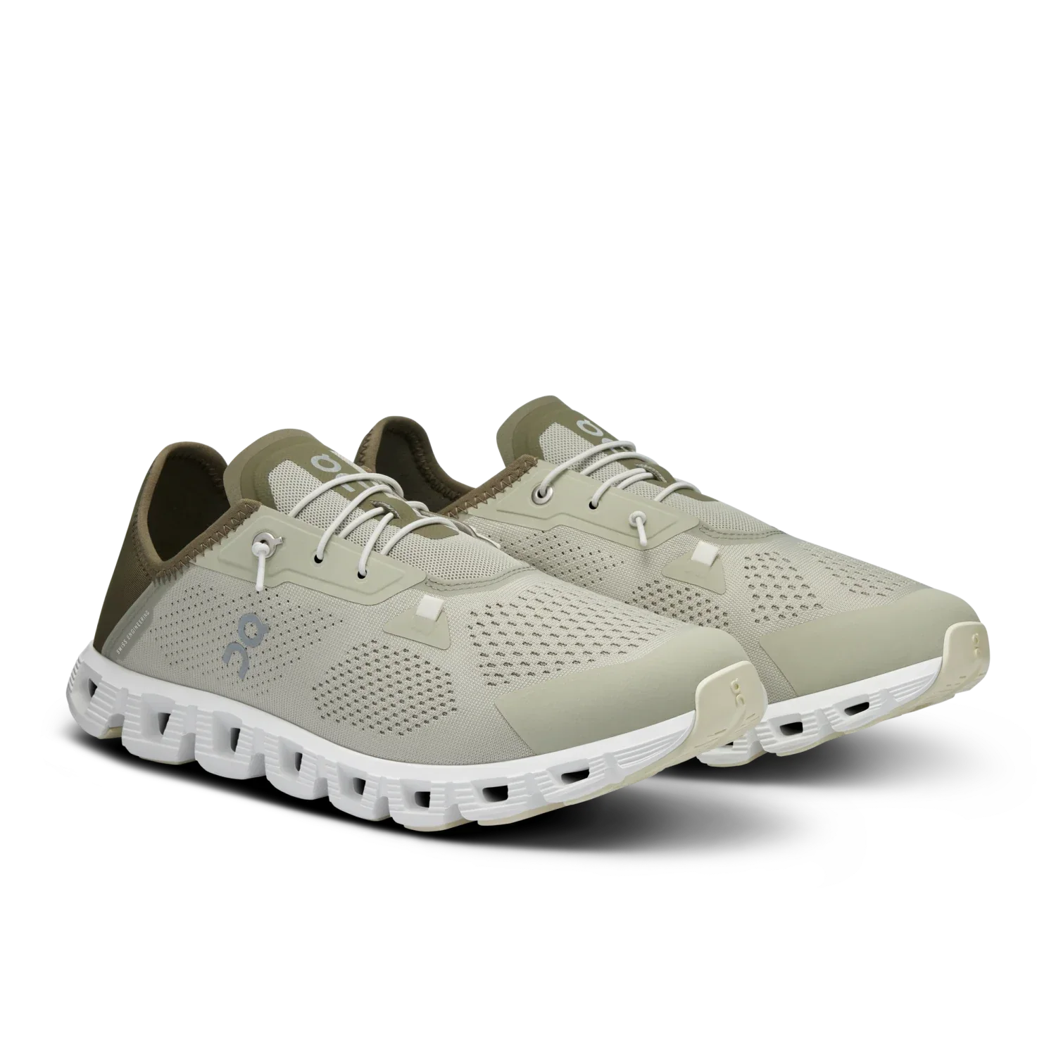 On Running 04. MENS FOOTWEAR - MENS SHOES - MENS SHOES RUNNING Men's Cloud 5 Coast CHALK | OLIVE