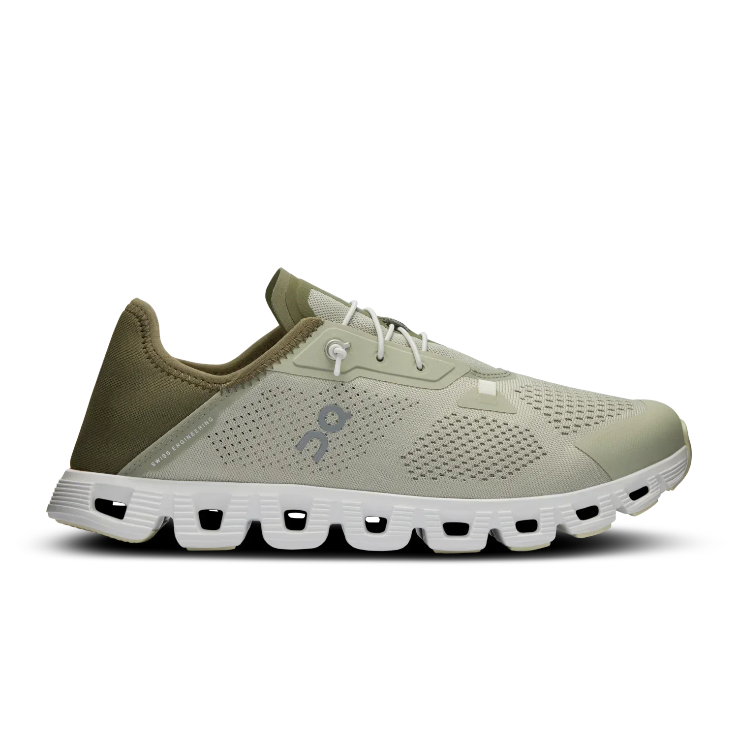 On Running 04. MENS FOOTWEAR - MENS SHOES - MENS SHOES RUNNING Men's Cloud 5 Coast CHALK | OLIVE