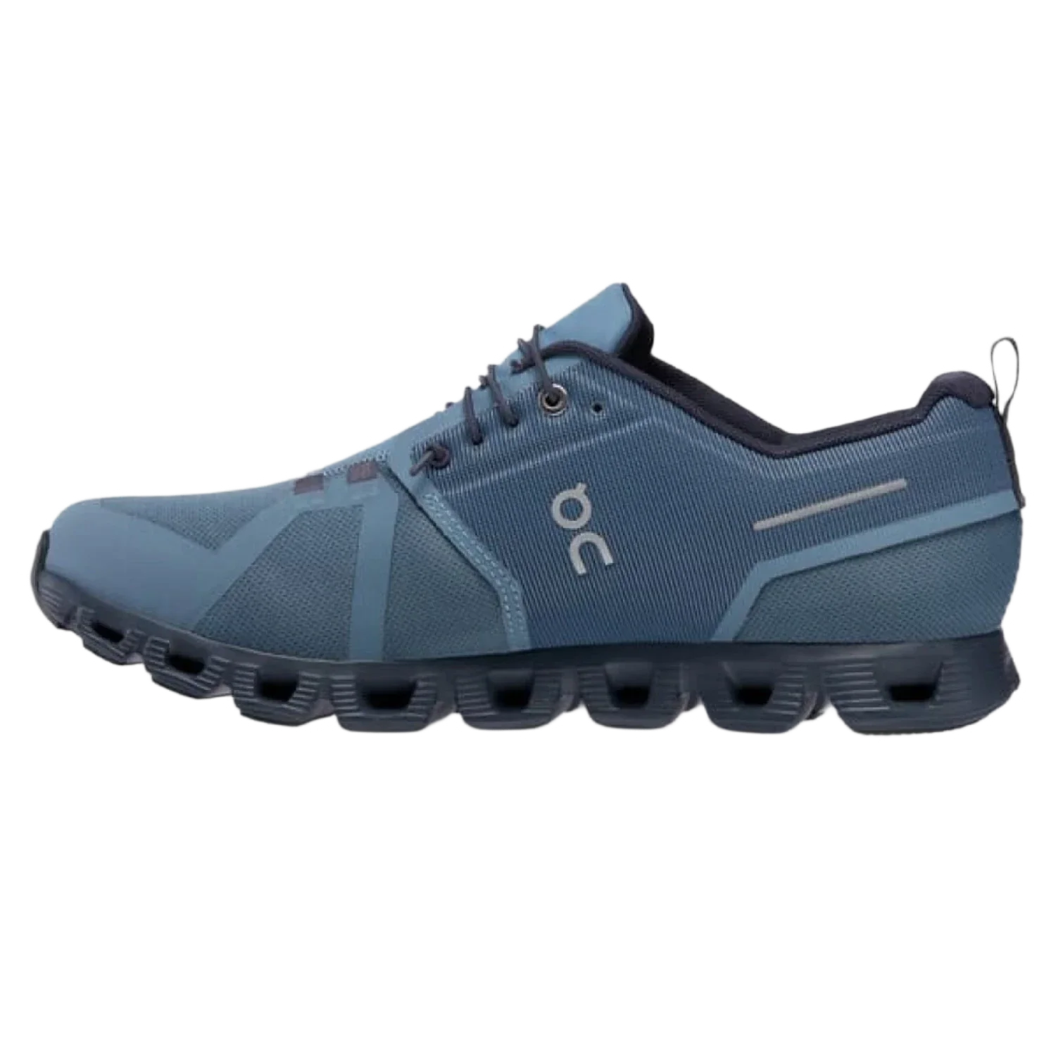 On Running 04. MENS FOOTWEAR - MENS SHOES - MENS SHOES RUNNING Men's Cloud 5 Waterproof METAL | NAVY