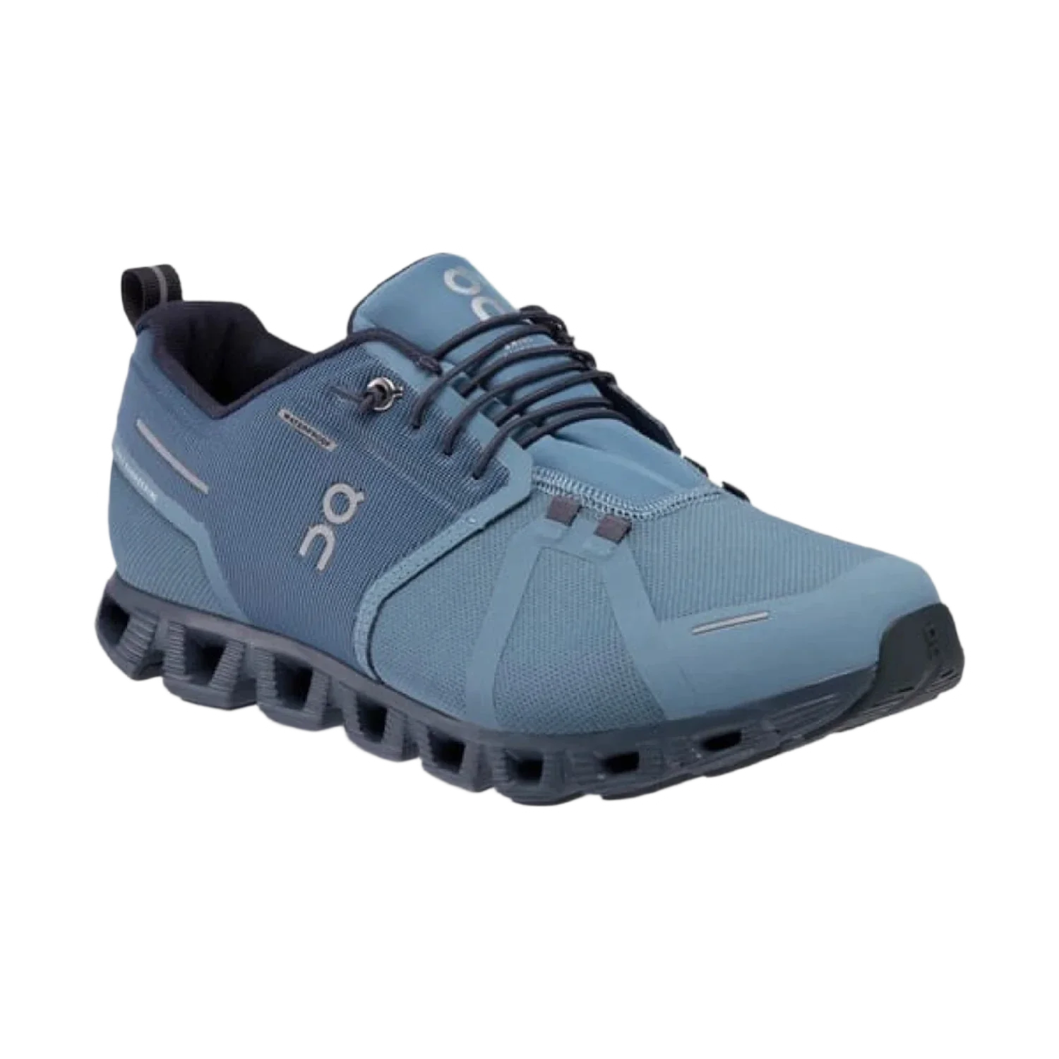 On Running 04. MENS FOOTWEAR - MENS SHOES - MENS SHOES RUNNING Men's Cloud 5 Waterproof METAL | NAVY