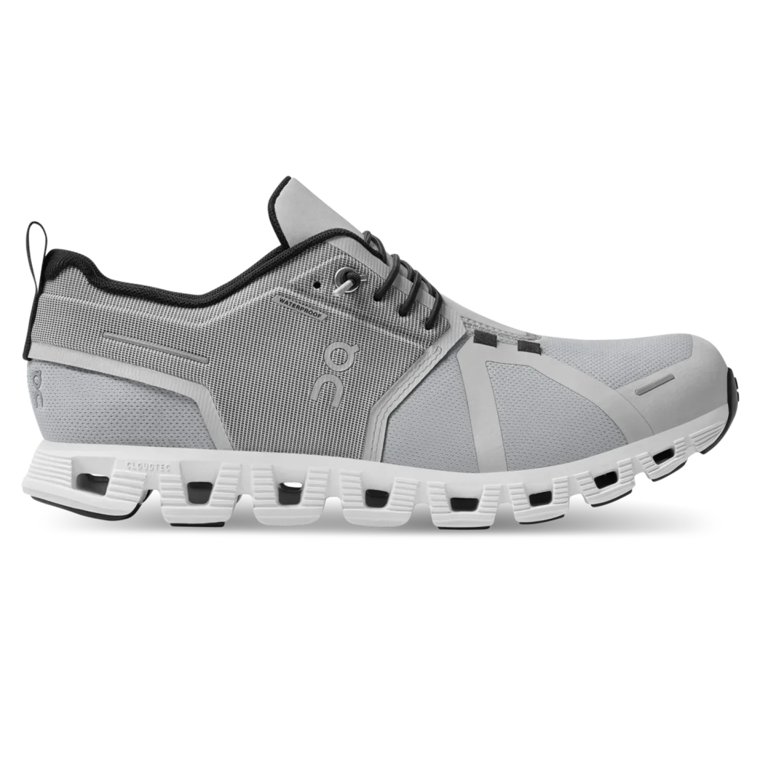 On Running 04. MENS FOOTWEAR - MENS SHOES - MENS SHOES RUNNING Men's Cloud 5 Waterproof GLACIER | WHITE