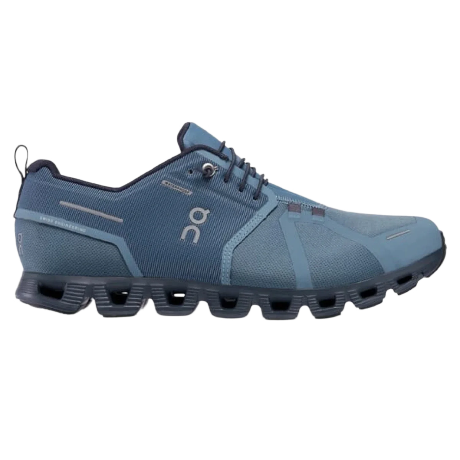 On Running 04. MENS FOOTWEAR - MENS SHOES - MENS SHOES RUNNING Men's Cloud 5 Waterproof METAL | NAVY