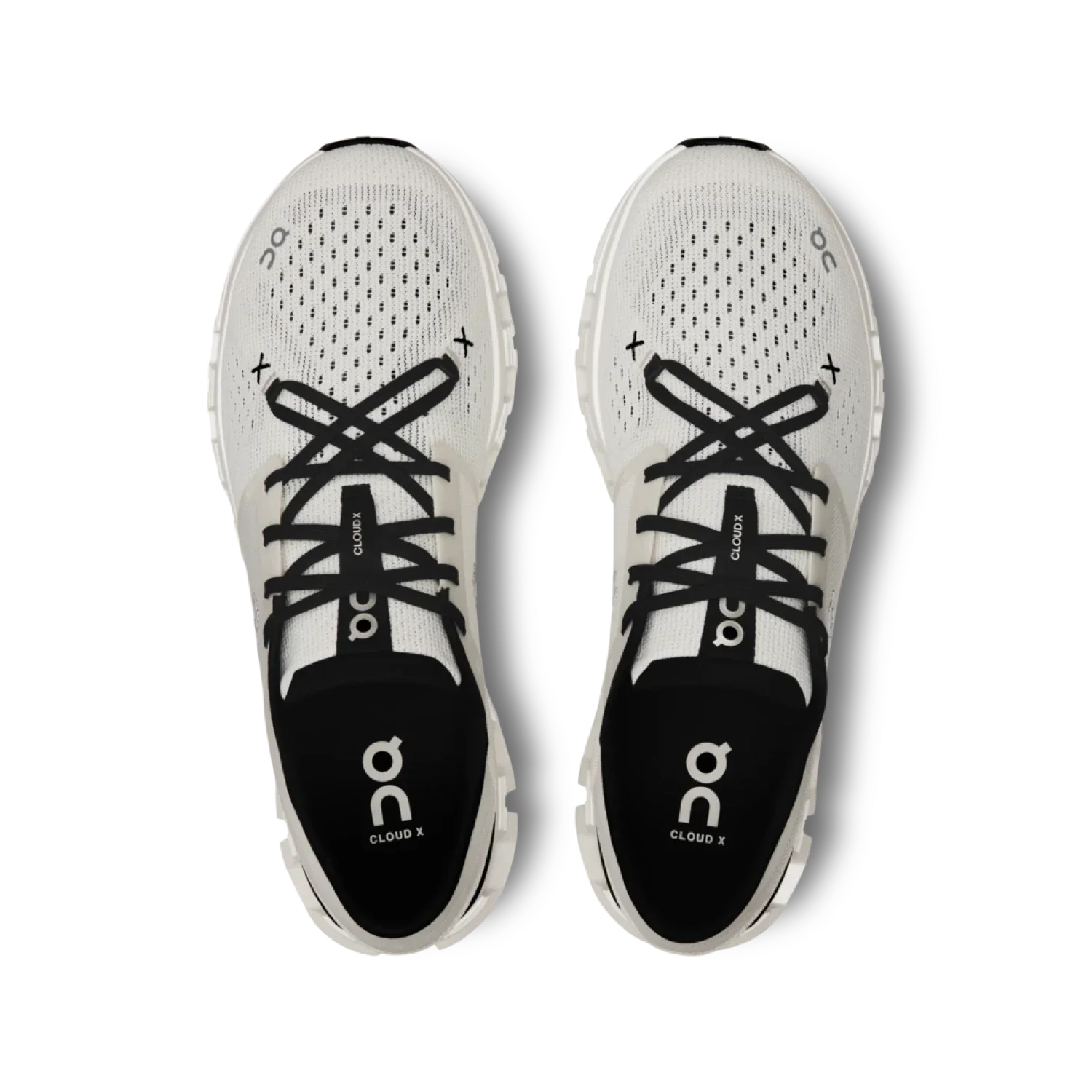 On Running 04. MENS FOOTWEAR - MENS SHOES - MENS SHOES RUNNING Men's Cloud X 4 IVORY | BLACK