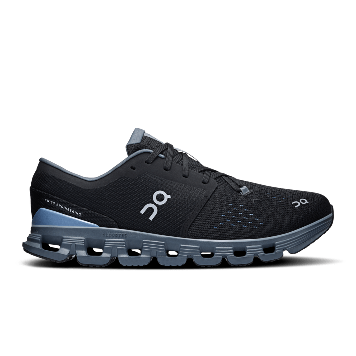 On Running 04. MENS FOOTWEAR - MENS SHOES - MENS SHOES RUNNING Men's Cloud X 4 BLACK | CHAMBRAY