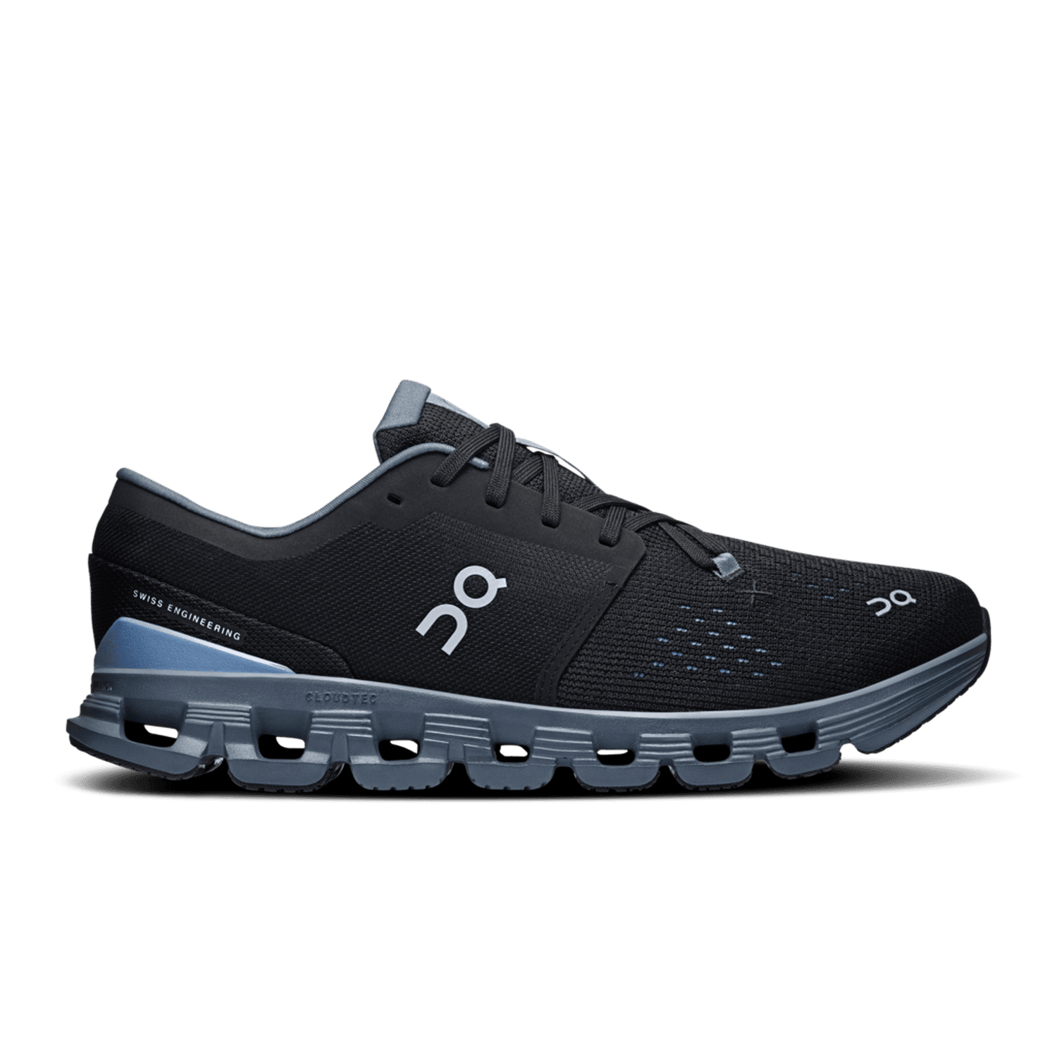 On Running 04. MENS FOOTWEAR - MENS SHOES - MENS SHOES RUNNING Men's Cloud X 4 BLACK | CHAMBRAY