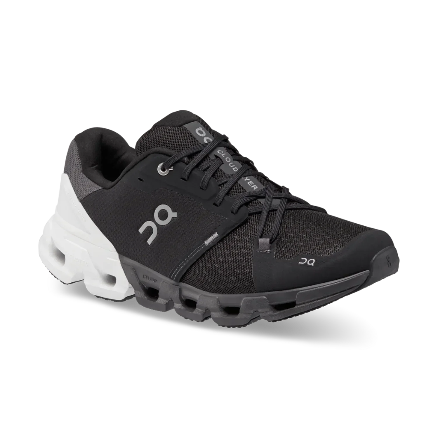 On Running 04. MENS FOOTWEAR - MENS SHOES - MENS SHOES RUNNING Men's Cloudflyer 4 BLACK | WHITE