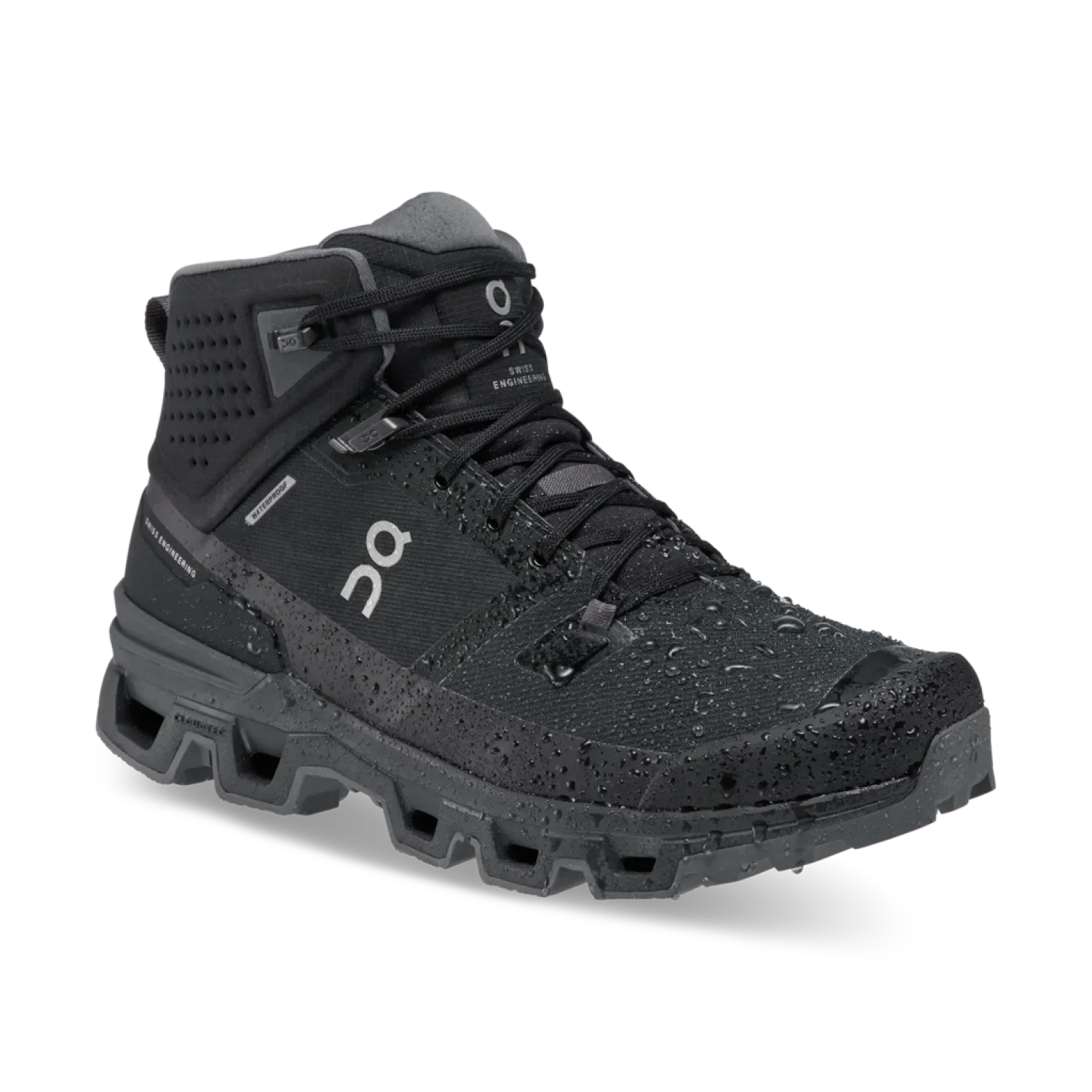 On Running 04. MENS FOOTWEAR - MENS SHOES - MENS SHOES HIKING Men's Cloudrock 2 Waterproof BLACK | ECLIPSE