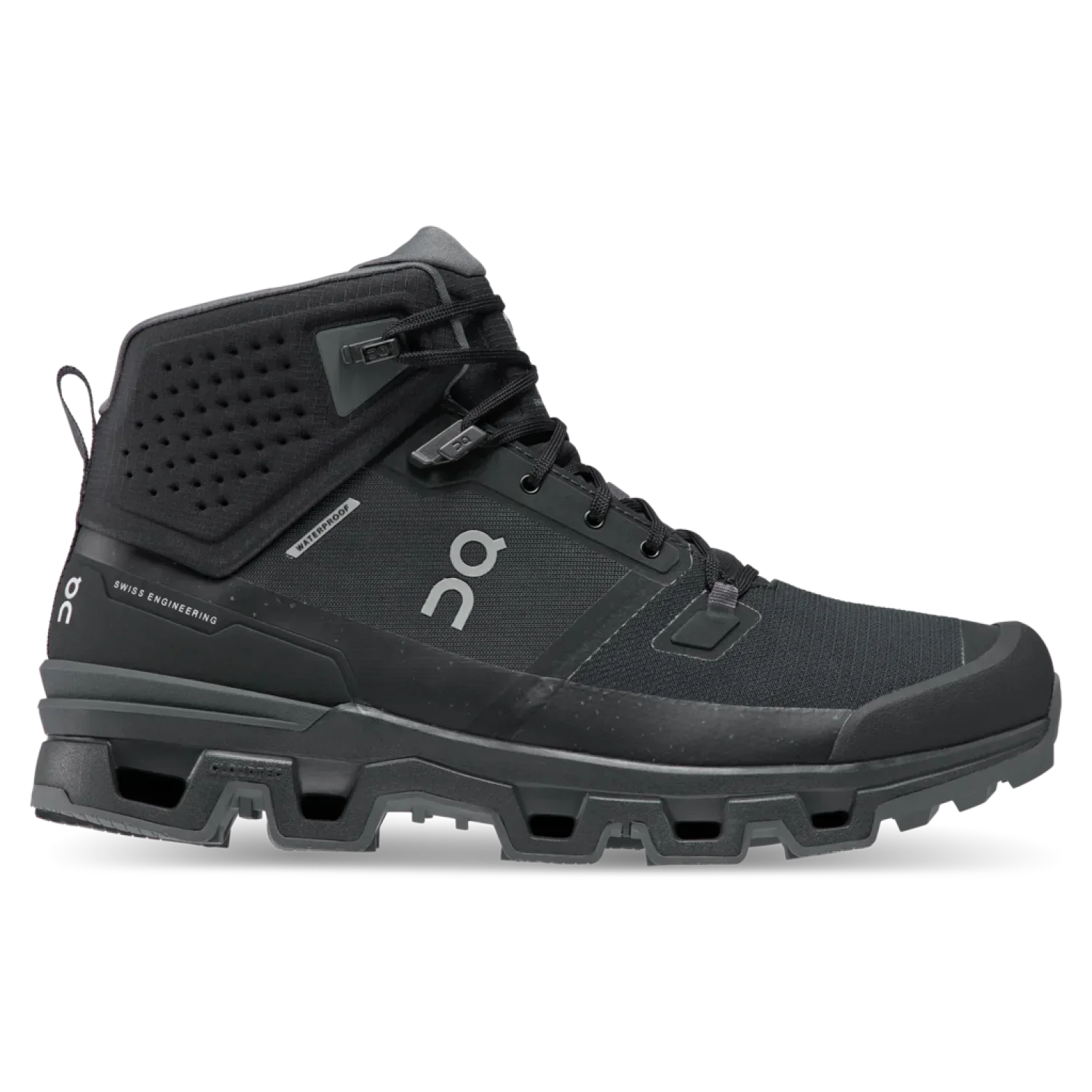 On Running 04. MENS FOOTWEAR - MENS SHOES - MENS SHOES HIKING Men's Cloudrock 2 Waterproof BLACK | ECLIPSE