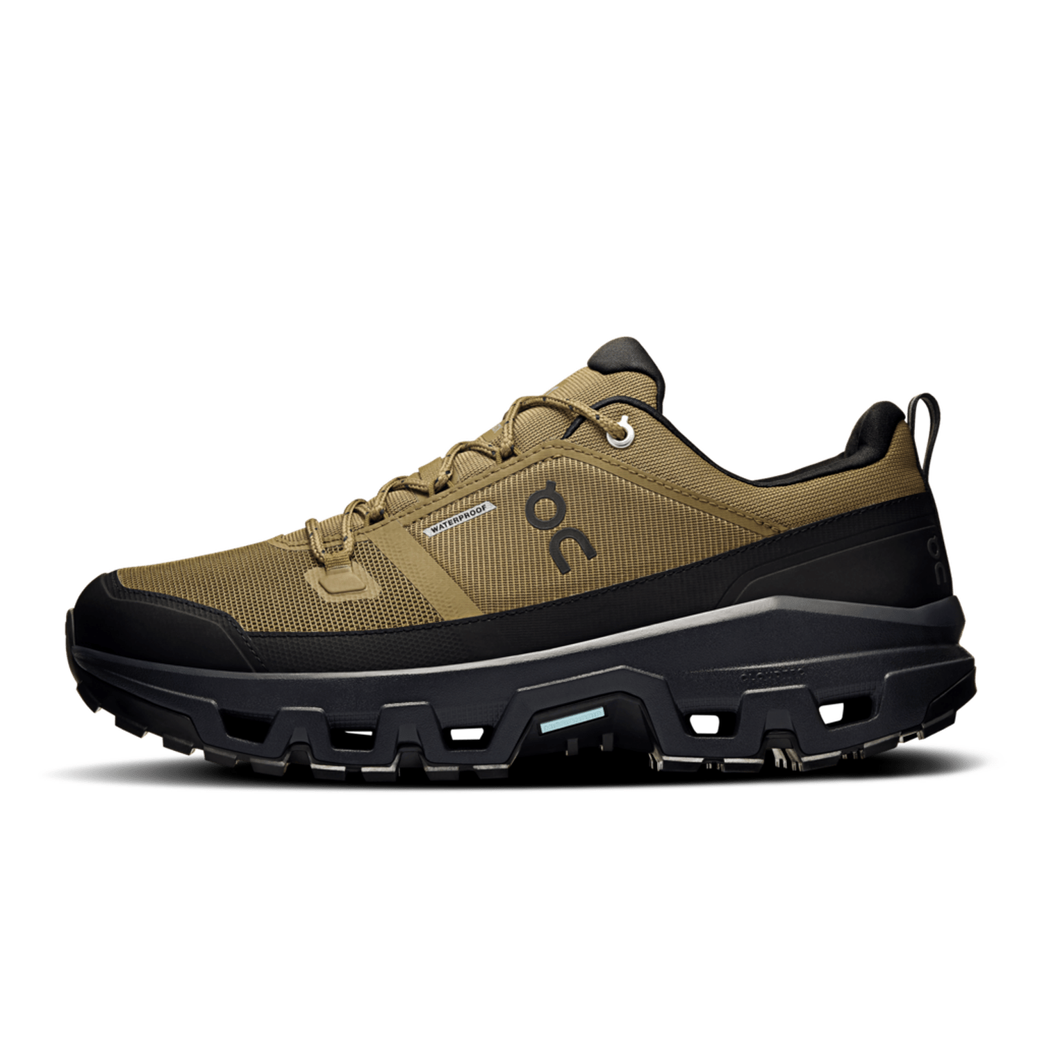 On Running 04. MENS FOOTWEAR - MENS SHOES - MENS SHOES HIKING Men's Cloudrock Low Waterproof HUNTER | BLACK