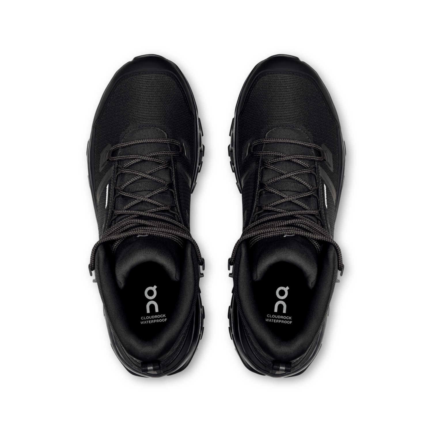 On Running 04. MENS FOOTWEAR - MENS SHOES - MENS SHOES HIKING Men's Cloudrock Mid Waterproof BLACK | BLACK