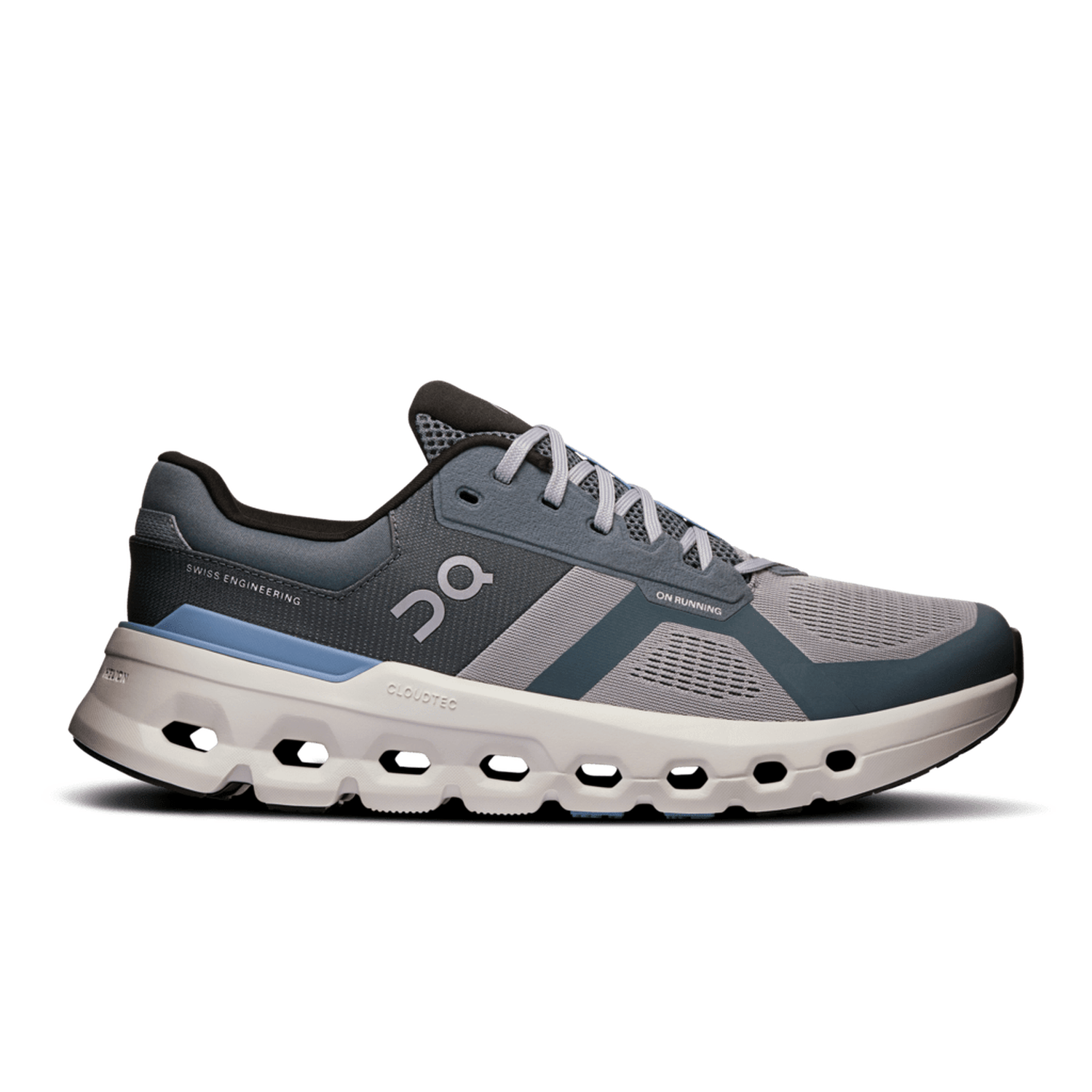 On Running 04. MENS FOOTWEAR - MENS SHOES - MENS SHOES RUNNING Men's Cloudrunner 2 ALLOY | CHAMBRAY