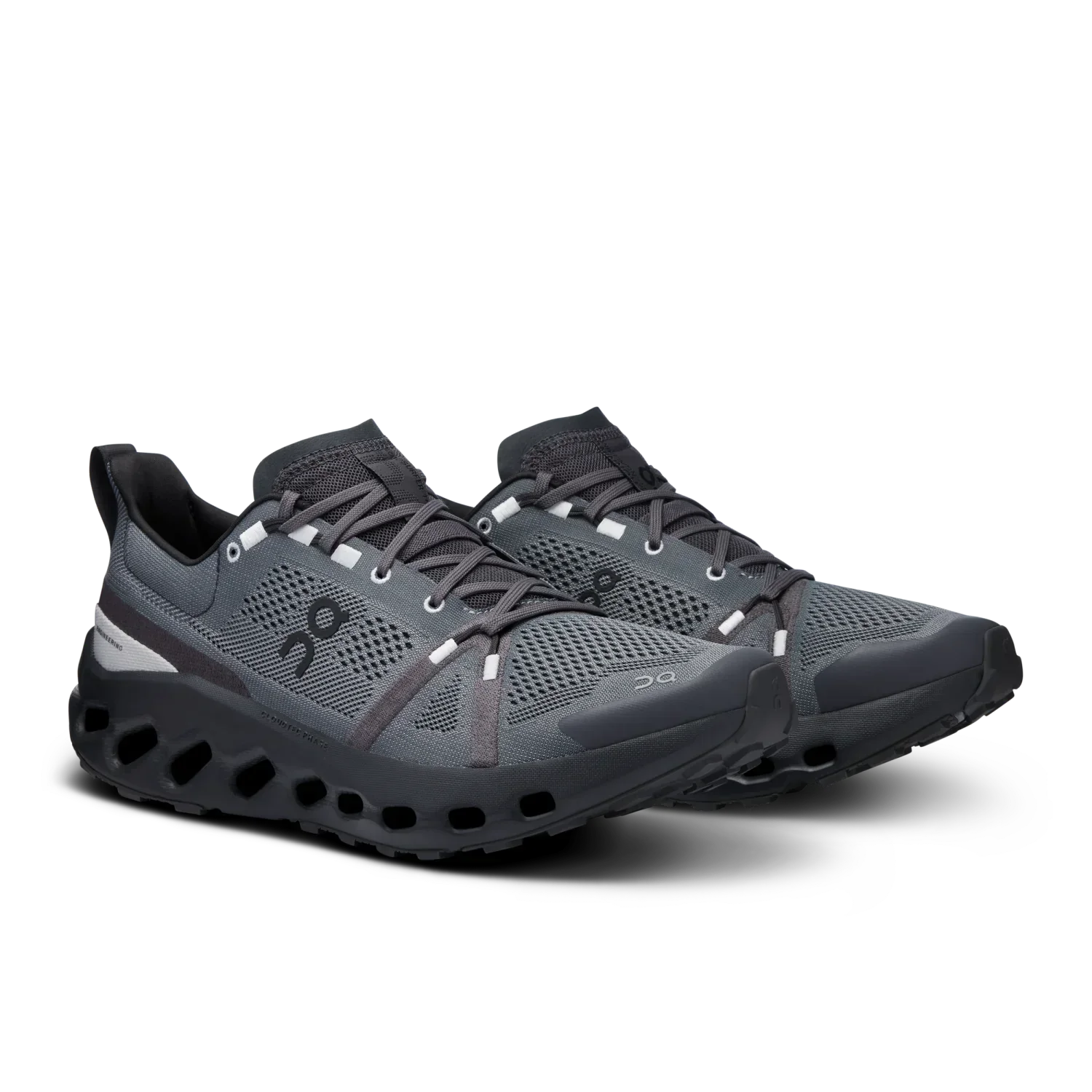 On Running 04. MENS FOOTWEAR - MENS SHOES - MENS SHOES HIKING Men's Cloudsurfer Trail ECLIPSE | BLACK