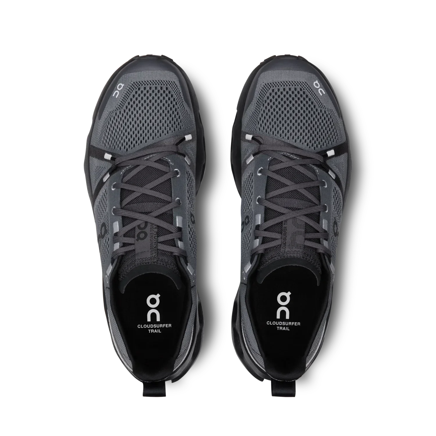 On Running 04. MENS FOOTWEAR - MENS SHOES - MENS SHOES HIKING Men's Cloudsurfer Trail ECLIPSE | BLACK