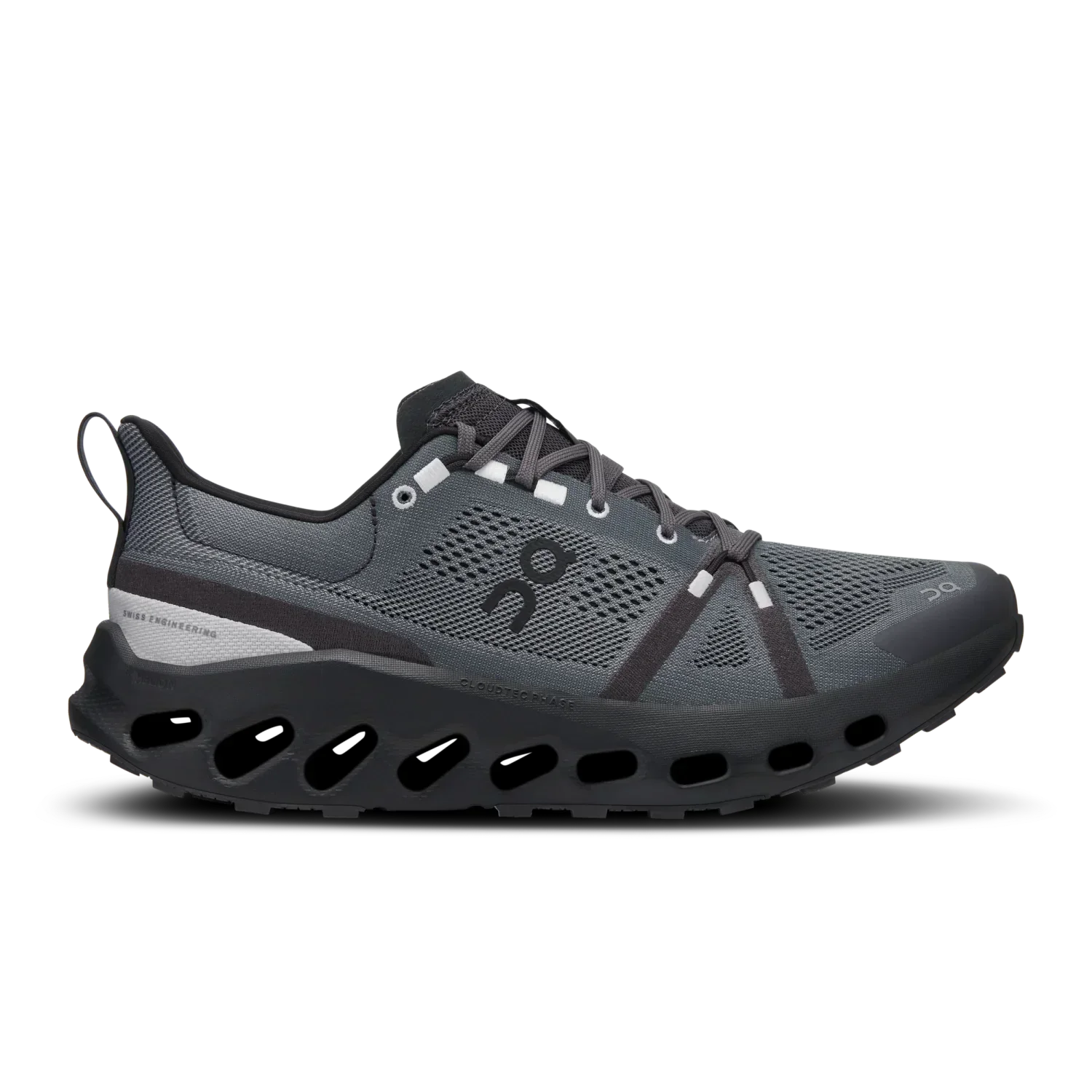 On Running 04. MENS FOOTWEAR - MENS SHOES - MENS SHOES HIKING Men's Cloudsurfer Trail ECLIPSE | BLACK