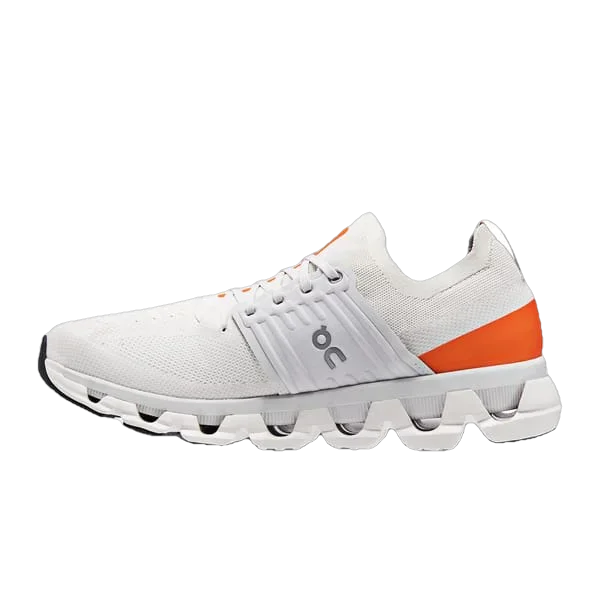 On Running 04. MENS FOOTWEAR - MENS SHOES - MENS SHOES RUNNING Men's Cloudswift 3 IVORY | FLAME