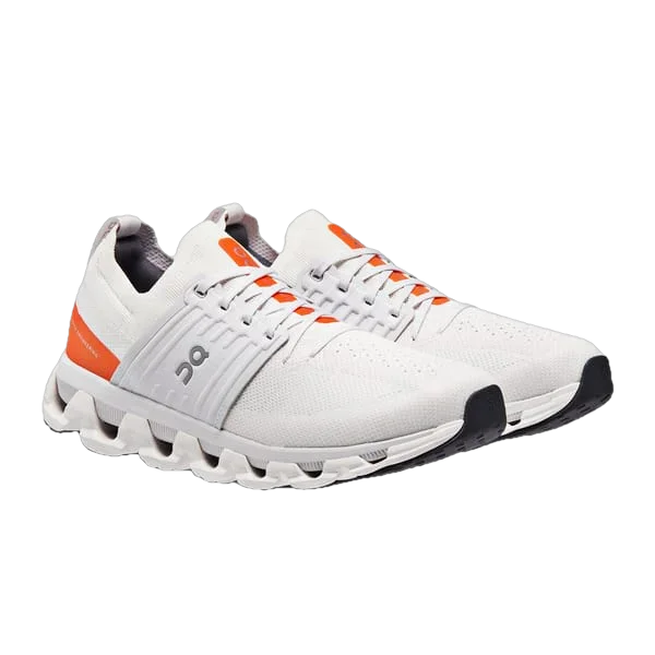 On Running 12. SHOES - MENS RUNNING SHOE Men's Cloudswift 3 IVORY | FLAME
