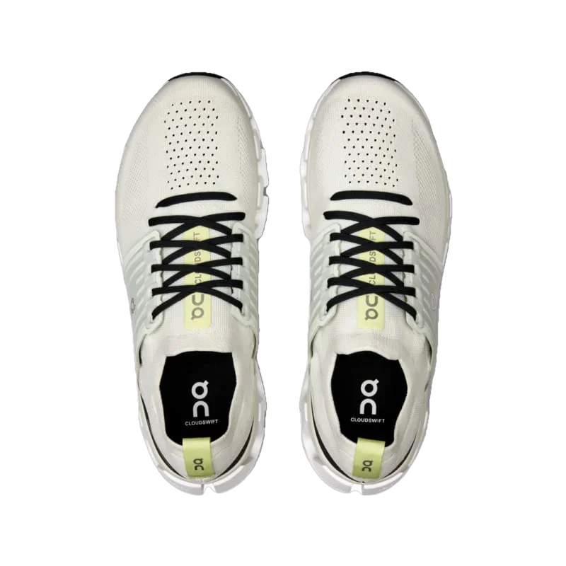 On Running 04. MENS FOOTWEAR - MENS SHOES - MENS SHOES RUNNING Men's Cloudswift 3 IVORY | BLACK