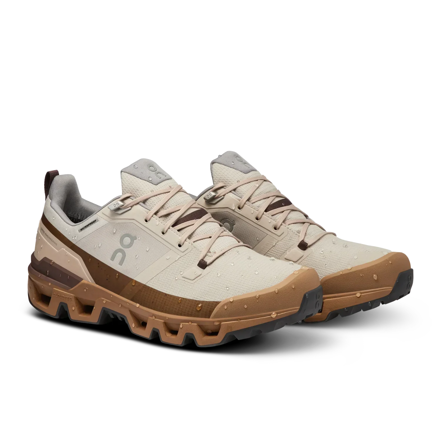 On Running 04. MENS FOOTWEAR - MENS SHOES - MENS SHOES HIKING Men's Cloudwander Waterproof PEARL | ROOT