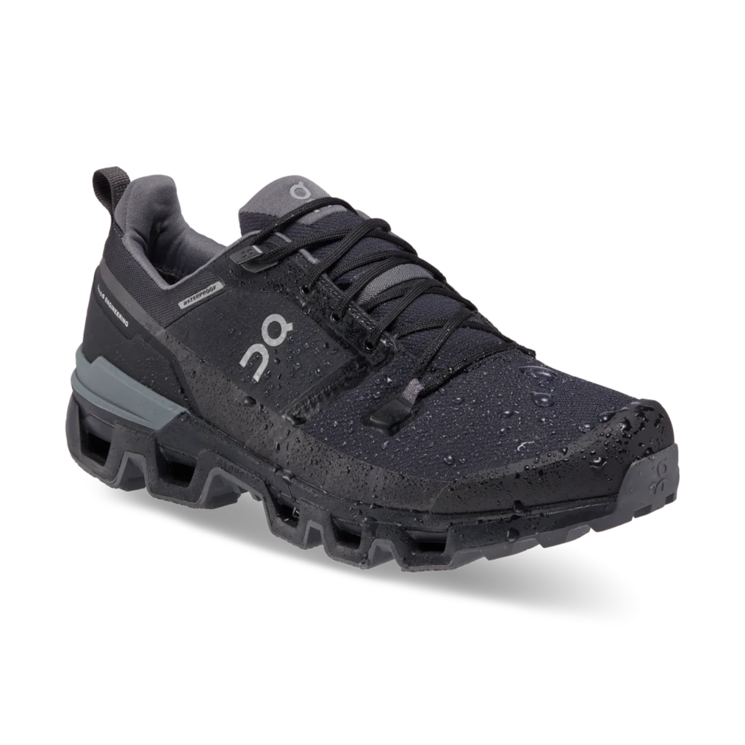 On Running 04. MENS FOOTWEAR - MENS SHOES - MENS SHOES HIKING Men's Cloudwander Waterproof BLACK | ECLIPSE