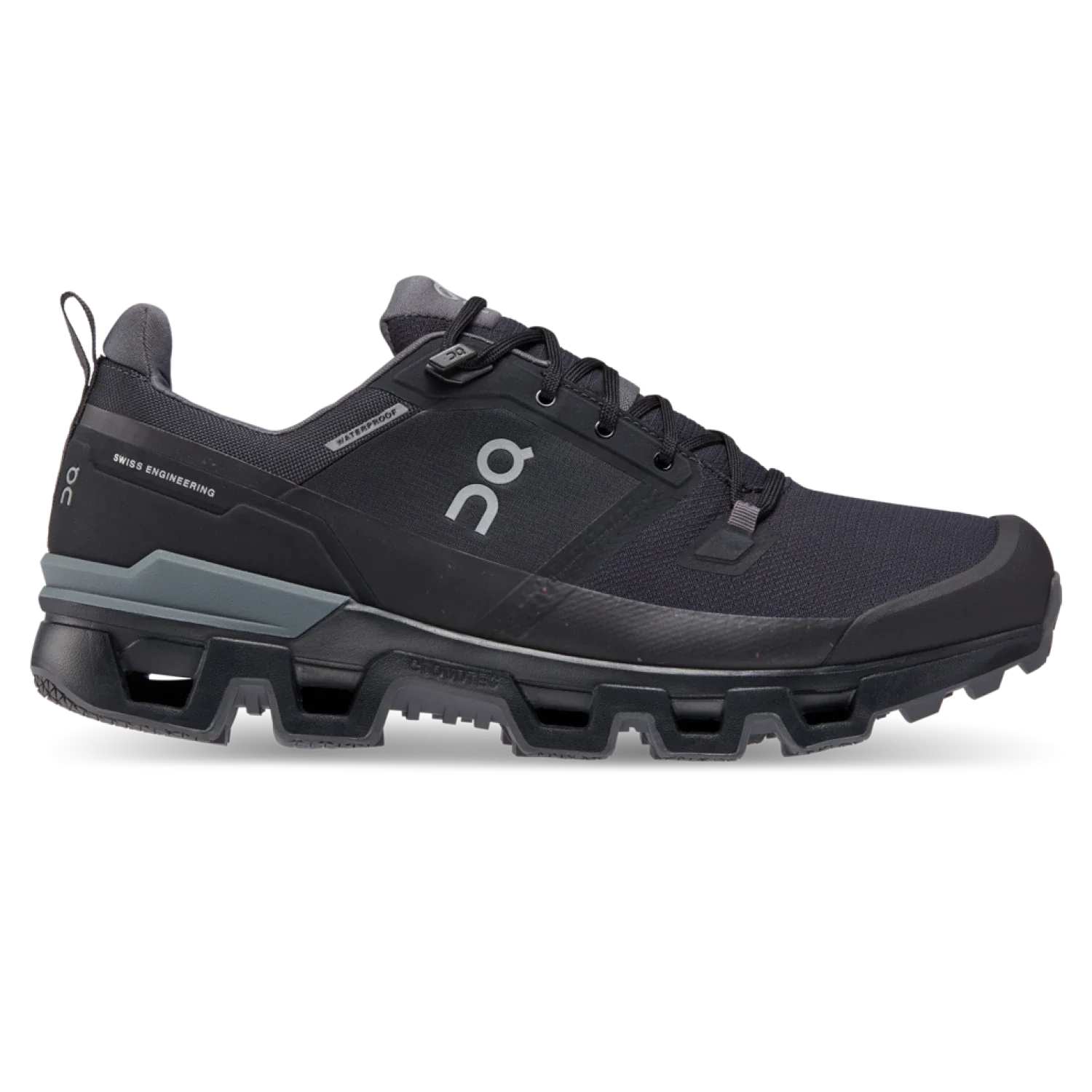 On Running 04. MENS FOOTWEAR - MENS SHOES - MENS SHOES HIKING Men's Cloudwander Waterproof BLACK | ECLIPSE