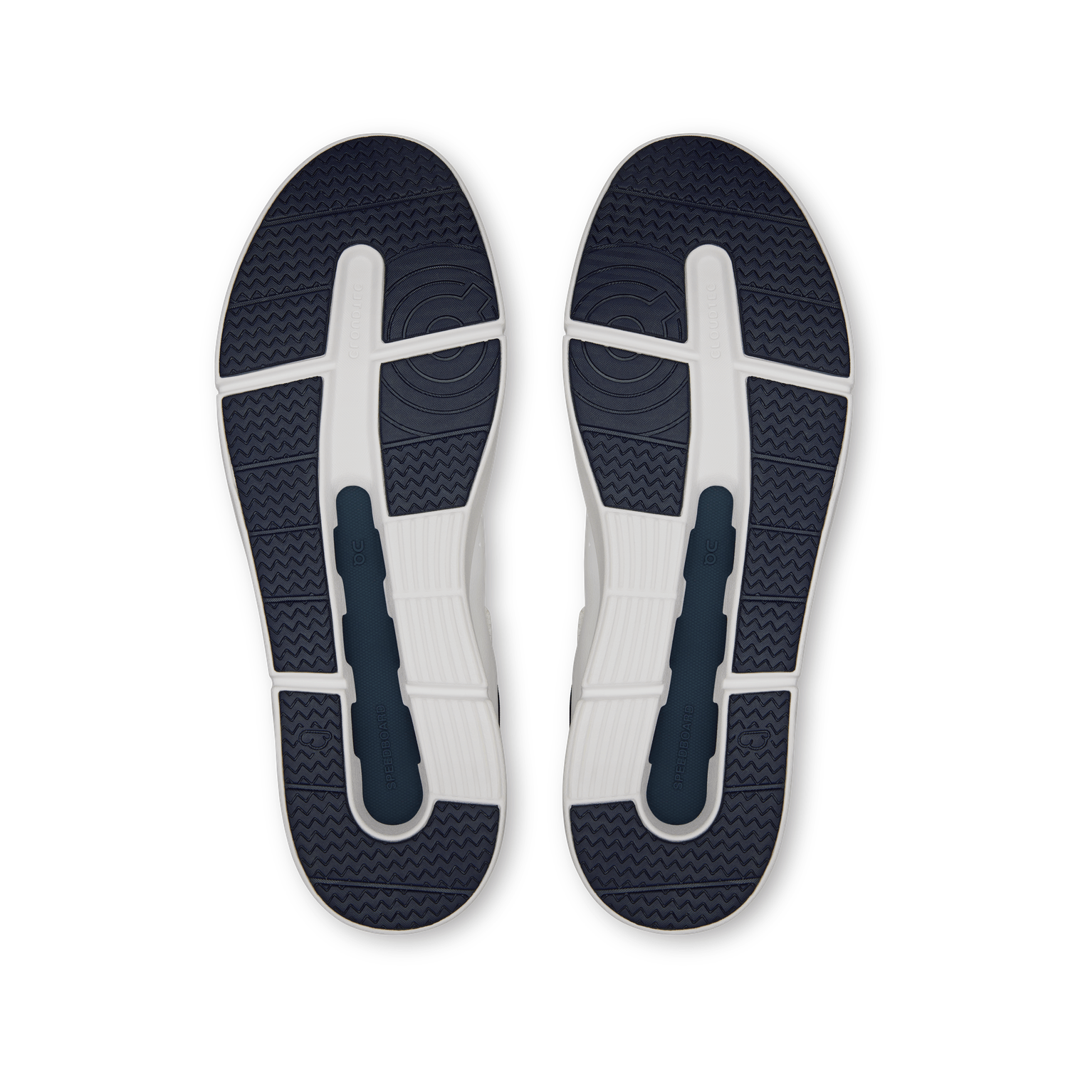 On Running 04. MENS FOOTWEAR - MENS SHOES - MENS SHOES RUNNING Men's The Roger Advantage WHITE | MIDNIGHT