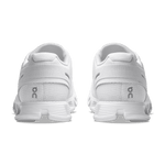 On Running 05. WOMENS FOOTWEAR - WOMENS SHOES - WOMENS SHOES RUNNING Women's Cloud 5 ALL WHITE