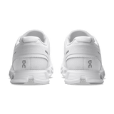 On Running 05. WOMENS FOOTWEAR - WOMENS SHOES - WOMENS SHOES RUNNING Women's Cloud 5 ALL WHITE