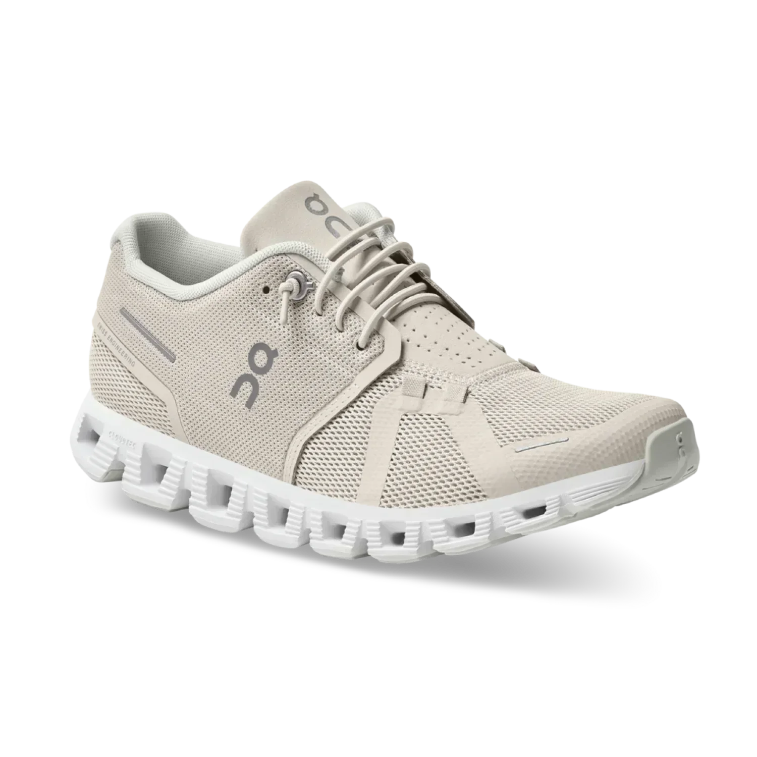 On Running 05. WOMENS FOOTWEAR - WOMENS SHOES - WOMENS SHOES RUNNING Women's Cloud 5 PEARL | WHITE