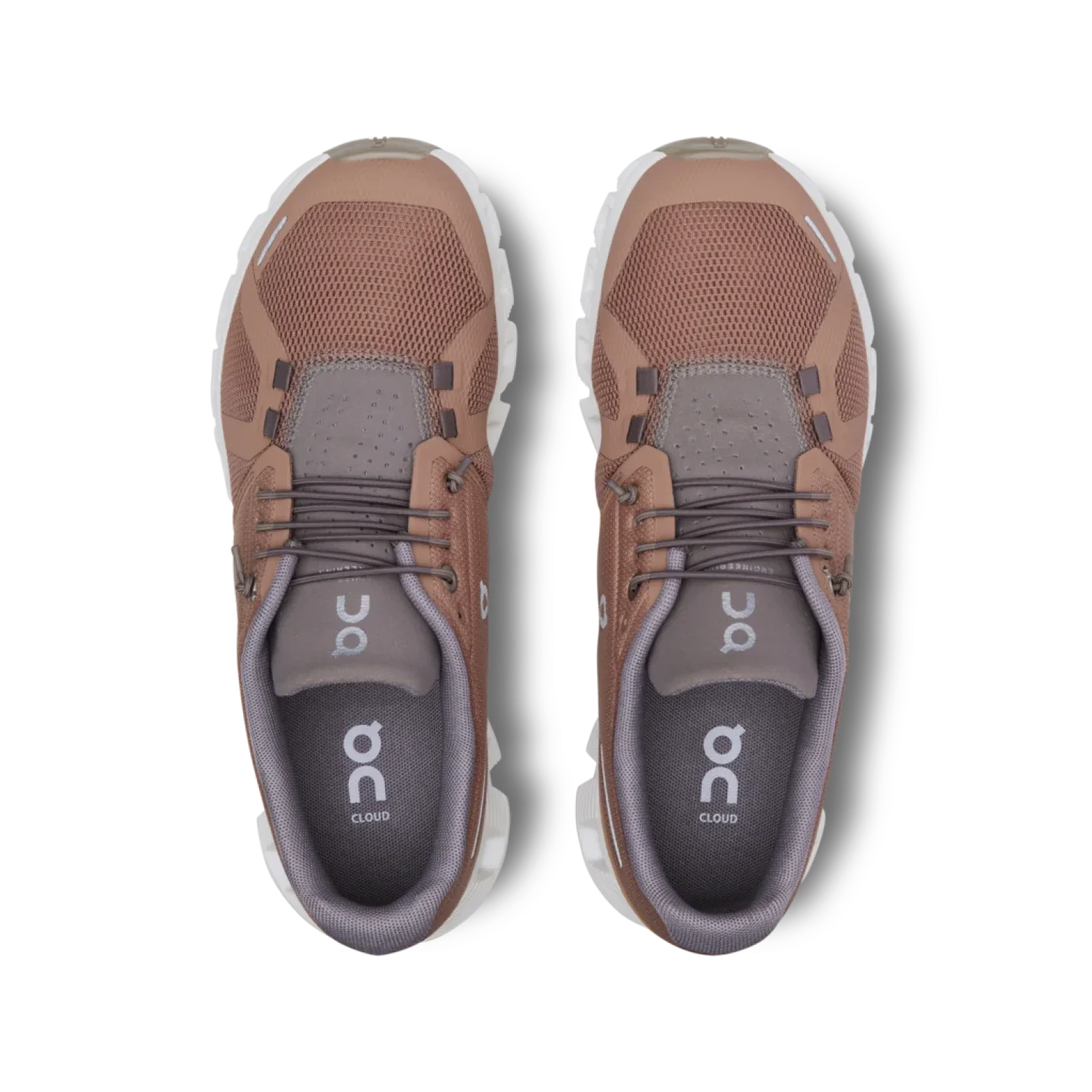 On Running 05. WOMENS FOOTWEAR - WOMENS SHOES - WOMENS SHOES RUNNING Women's Cloud 5 ROSEBROWN | FOG