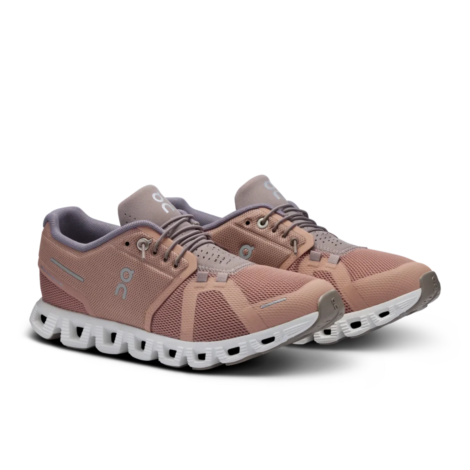 On Running 05. WOMENS FOOTWEAR - WOMENS SHOES - WOMENS SHOES RUNNING Women's Cloud 5 ROSEBROWN | FOG