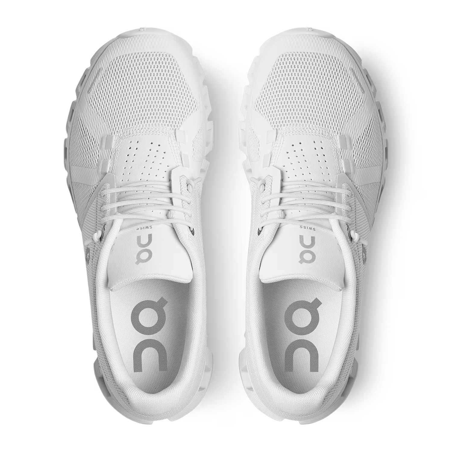 On Running 05. WOMENS FOOTWEAR - WOMENS SHOES - WOMENS SHOES RUNNING Women's Cloud 5 ALL WHITE