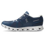 On Running 05. WOMENS FOOTWEAR - WOMENS SHOES - WOMENS SHOES RUNNING Women's Cloud 5 DENIM | WHITE