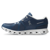 On Running 05. WOMENS FOOTWEAR - WOMENS SHOES - WOMENS SHOES RUNNING Women's Cloud 5 DENIM | WHITE