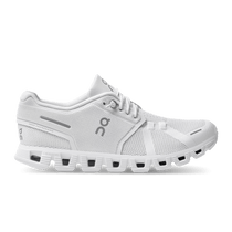 On Running 05. WOMENS FOOTWEAR - WOMENS SHOES - WOMENS SHOES RUNNING Women's Cloud 5 ALL WHITE