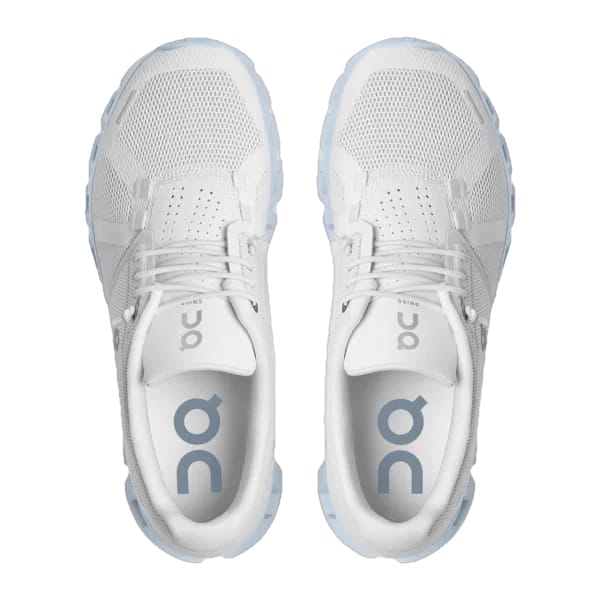 On Running WOMENS FOOTWEAR - WOMENS SHOES - WOMENS SHOES RUNNING Women's Cloud 5 WHITE | CHAMBRAY