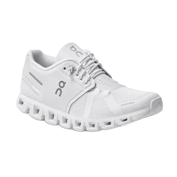 On Running 05. WOMENS FOOTWEAR - WOMENS SHOES - WOMENS SHOES RUNNING Women's Cloud 5 ALL WHITE