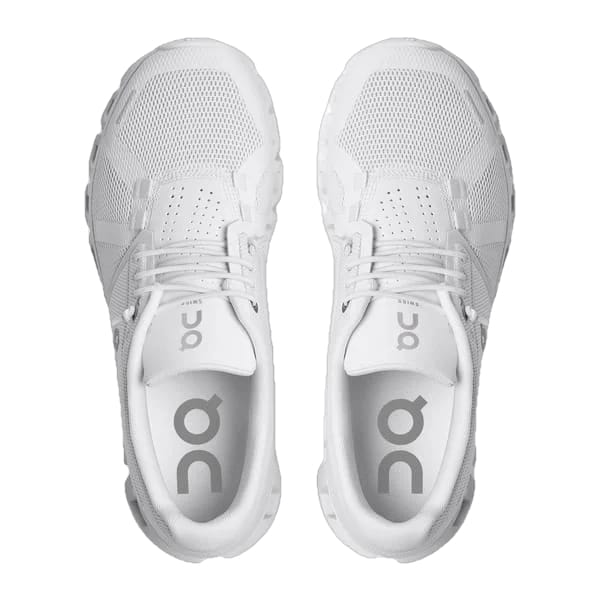 On Running 05. WOMENS FOOTWEAR - WOMENS SHOES - WOMENS SHOES RUNNING Women's Cloud 5 ALL WHITE