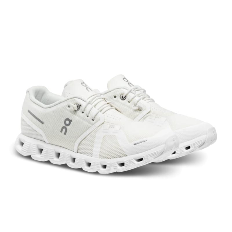 On Running 12. SHOES - WOMENS RUNNING SHOE Women's Cloud 5 UNDYED-WHITE | WHITE