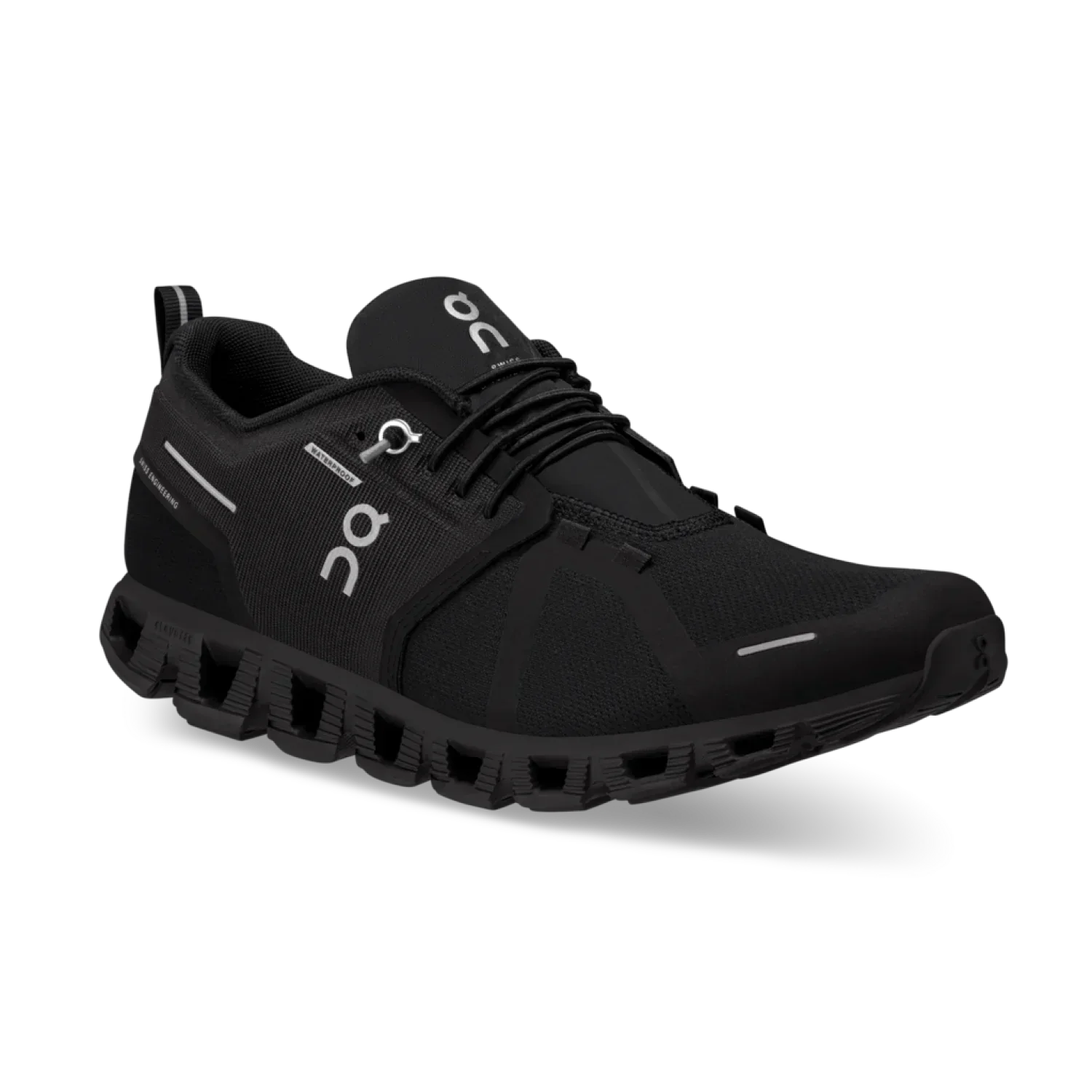 On Running 05. WOMENS FOOTWEAR - WOMENS SHOES - WOMENS SHOES RUNNING Women's Cloud 5 Waterproof ALL BLACK