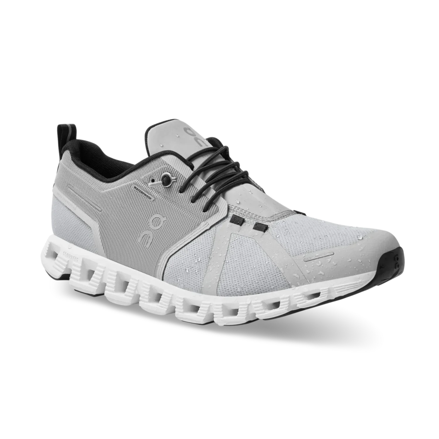 On Running 05. WOMENS FOOTWEAR - WOMENS SHOES - WOMENS SHOES RUNNING Women's Cloud 5 Waterproof GLACIER | WHITE