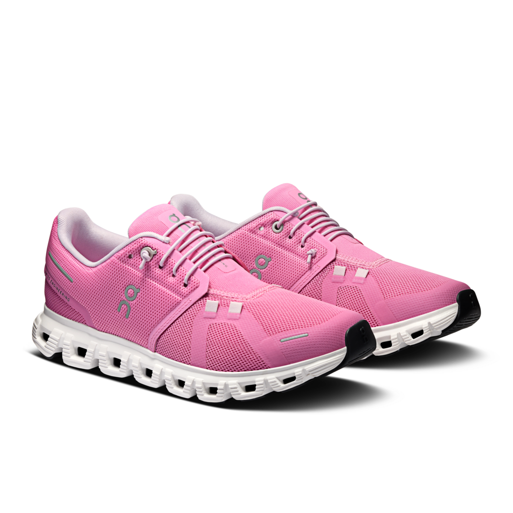 On Running 05. WOMENS FOOTWEAR - WOMENS SHOES - WOMENS SHOES RUNNING Women's Cloud 6 RASPBERRY | WHITE