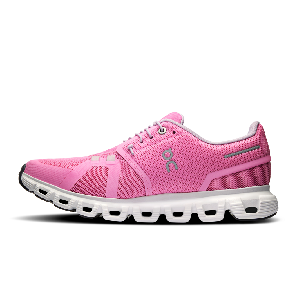 On Running 05. WOMENS FOOTWEAR - WOMENS SHOES - WOMENS SHOES RUNNING Women's Cloud 6 RASPBERRY | WHITE