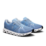 On Running 05. WOMENS FOOTWEAR - WOMENS SHOES - WOMENS SHOES RUNNING Women's Cloud 6 CHAMBRAY | WHITE