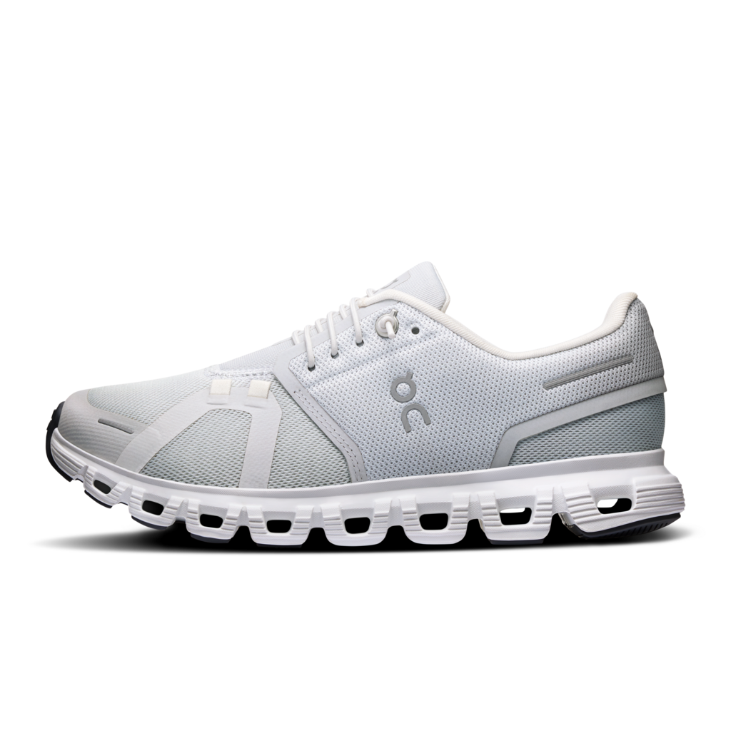 On Running 05. WOMENS FOOTWEAR - WOMENS SHOES - WOMENS SHOES RUNNING Women's Cloud 6 GLACIER | WHITE